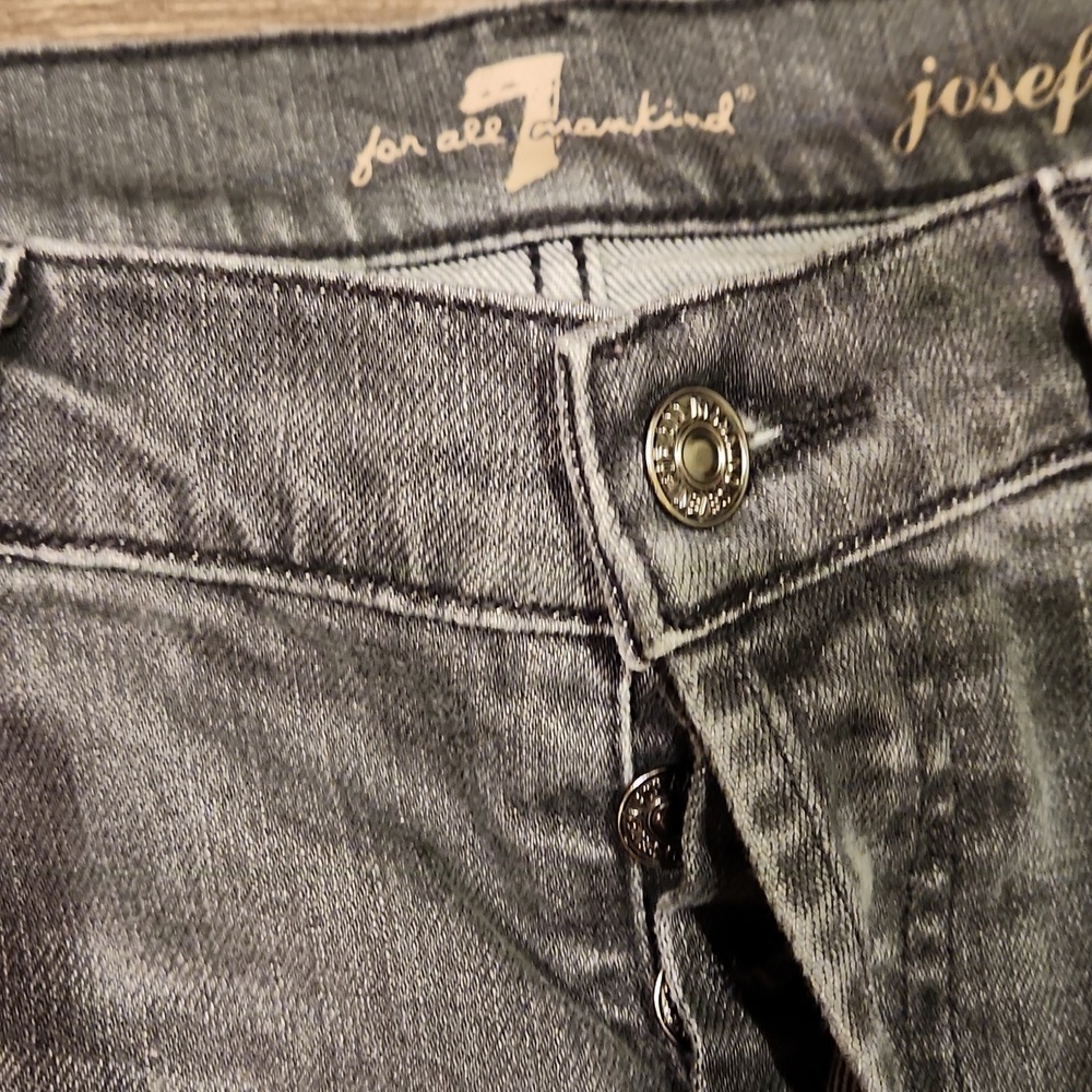 ❤ 7 FOR ALL MANKIND JOSEFINA SKINNY BOYFRIEND JEANS, 4 (27) - Picture 6 of 11